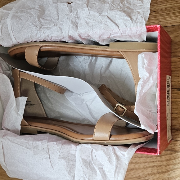 Kelly & Katie Tan Ankle Strap Sandals - Picture 6 of 8